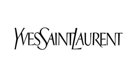 police d'écriture yves saint laurent - Saint Laurent Logo 2012 Font .